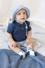 Afbeelding in Gallery-weergave laden, Feetje - Short streep chambray - Seaside Happiness