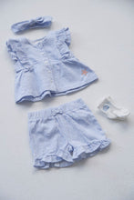 Afbeelding in Gallery-weergave laden, Feetje - Top streep crinkle - Sea La Vie
