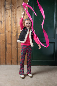 Jubel Flared broek AOP - Girls Club