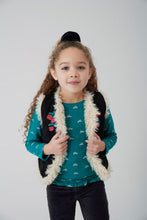 Afbeelding in Gallery-weergave laden, Jubel Omkeerbaar gilet suède look teddy - Girls Club