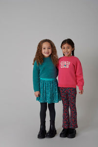 Jubel Flared broek AOP - Girls Club