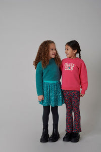 Jubel Flared broek AOP - Girls Club