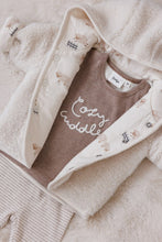 Afbeelding in Gallery-weergave laden, Feetje Omkeerbaar teddy jasje met capuchon - Sleepy Sheepy