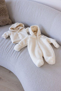 Feetje Omkeerbaar teddy jasje met capuchon - Sleepy Sheepy