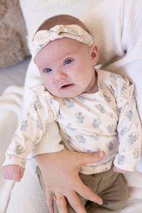 Feetje Sweater AOP - Fields of Green