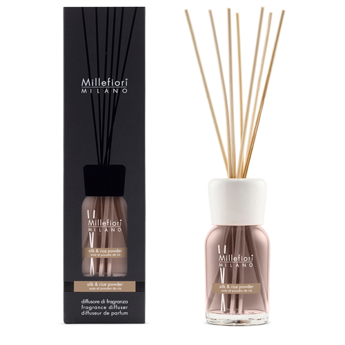 MM Milano Reed Diffuser 250 ml Silk & Rice Powder