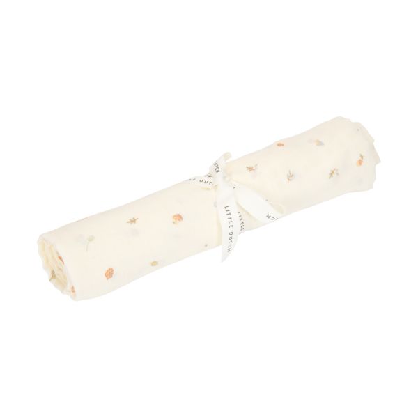 Little Dutch Swaddle doek hydrofiel 120 x 120 Forest Treasures