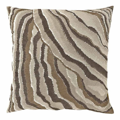 Kussen Ezra 45x45cm rocky brown