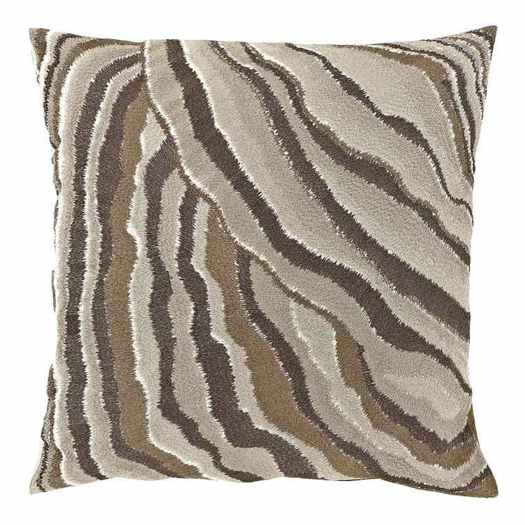 Kussen Ezra 45x45cm rocky brown