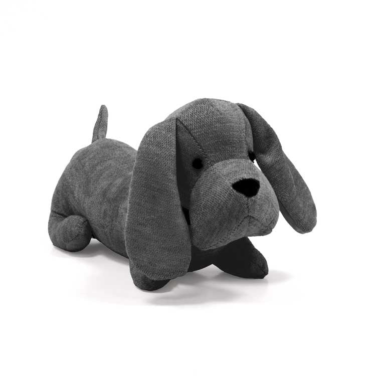 Deurstopper Dog 38x15x18cm dark grey