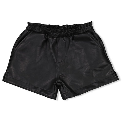 Jubel Short lederlook - Forest Fancy