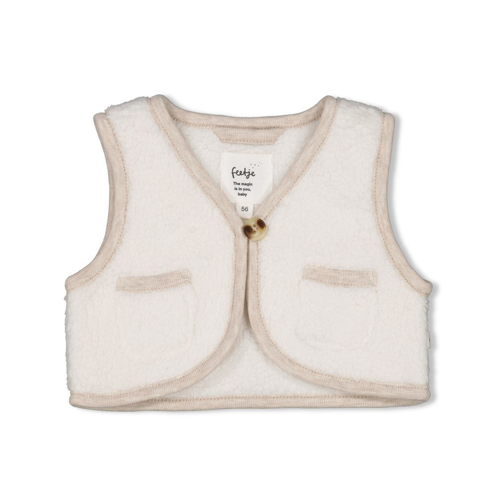 Feetje Teddy gilet - Dear Autumn