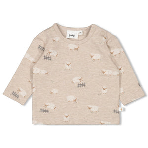 Feetje Longsleeve AOP - Sleepy Sheepy
