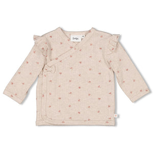 Feetje Overslagshirt rib AOP - Morning Sun