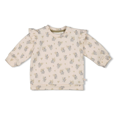 Feetje Sweater AOP - Fields of Green