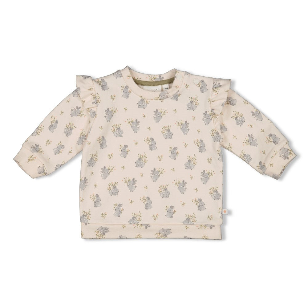 Feetje Sweater AOP - Fields of Green