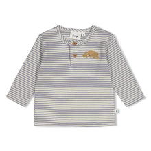 Afbeelding in Gallery-weergave laden, Feetje - Longsleeve rib met streep - Breakfast Buddy
