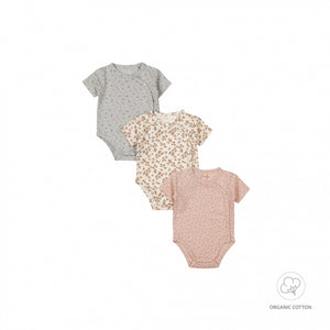 Dirkje Baby body 3-pack ss organic cotton