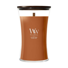 Afbeelding in Gallery-weergave laden, WoodWick Saffron Smoke Large Candle