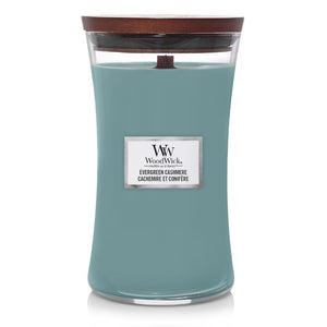 WoodWick Evergeen Cashmere Large Candle