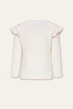 Afbeelding in Gallery-weergave laden, B.Nosy - Tonya B.Nosy mini girls top wit ruffles