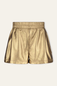 B.Nosy - Pam B.Nosy mini girls fake leather shorts