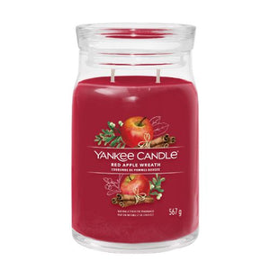 YC Red Apple Wreath Signature Large Jar