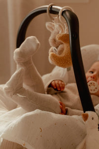 Little Dutch Gebreide broek Soft Beige Melee
