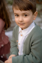 Afbeelding in Gallery-weergave laden, Little Dutch Gebreid vest Forest Green