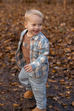 Afbeelding in Gallery-weergave laden, Little Dutch Overhemd Stone Blue Check
