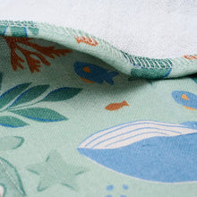 Afbeelding in Gallery-weergave laden, Little Dutch - Strand poncho Ocean World Multicolour