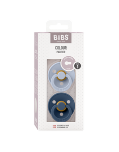 BIBS Colour speen latex 2 pack -Dusty blue/Steel blue