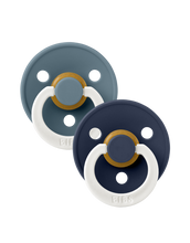 Afbeelding in Gallery-weergave laden, BIBS Colour 2 pack 2 pack Petrol NIGHT/Deep Space NIGHT