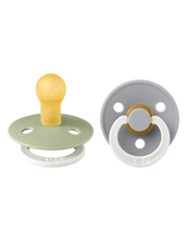 Afbeelding in Gallery-weergave laden, BIBS Colour 2 pack Sage NIGHT/Cloud NIGHT