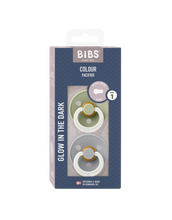 Afbeelding in Gallery-weergave laden, BIBS Colour 2 pack Sage NIGHT/Cloud NIGHT
