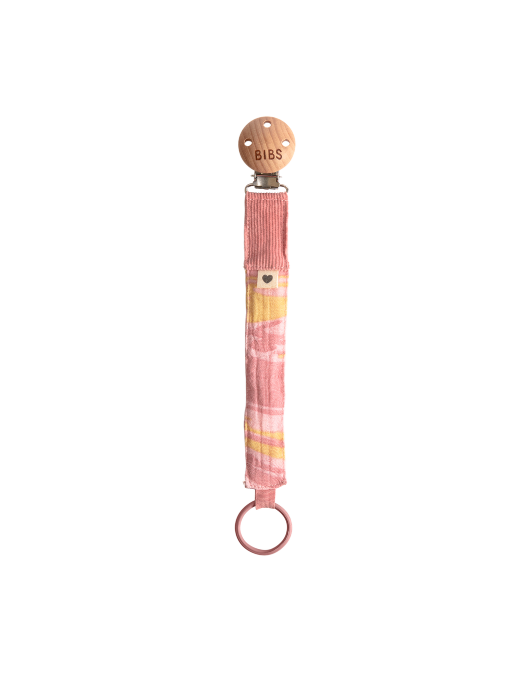 BIBS Speenkoord Pacifier clip - Tie Dye Morning Sunset
