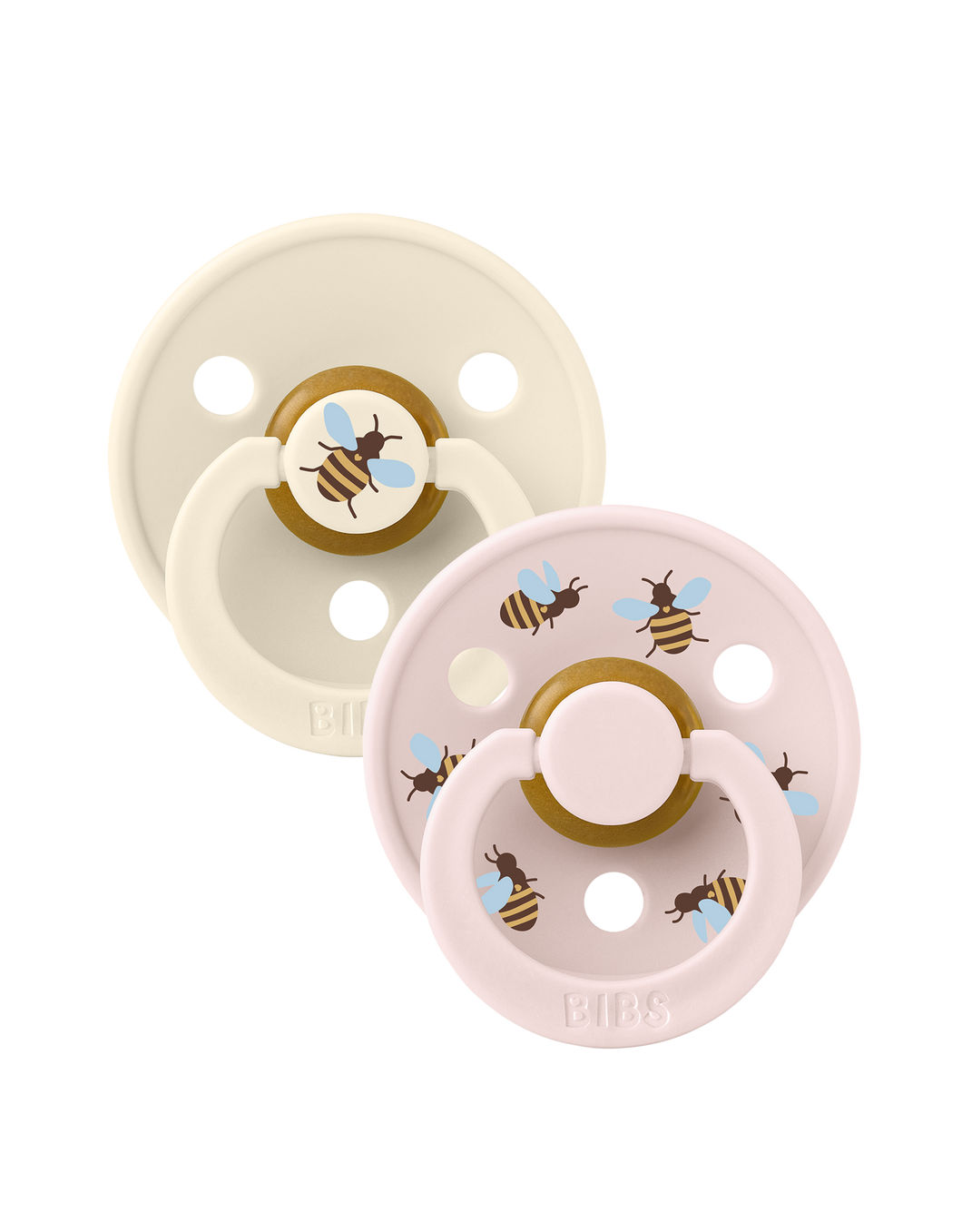 BIBS Studio Colour 2 pack Bumblebee Ivory Mix