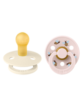 Afbeelding in Gallery-weergave laden, BIBS Studio Colour 2 pack Bumblebee Ivory Mix