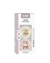 Afbeelding in Gallery-weergave laden, BIBS Studio Colour 2 pack Bumblebee Ivory Mix