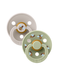 BIBS Studio Colour 2 pack Bumblebee Mushroom Mix