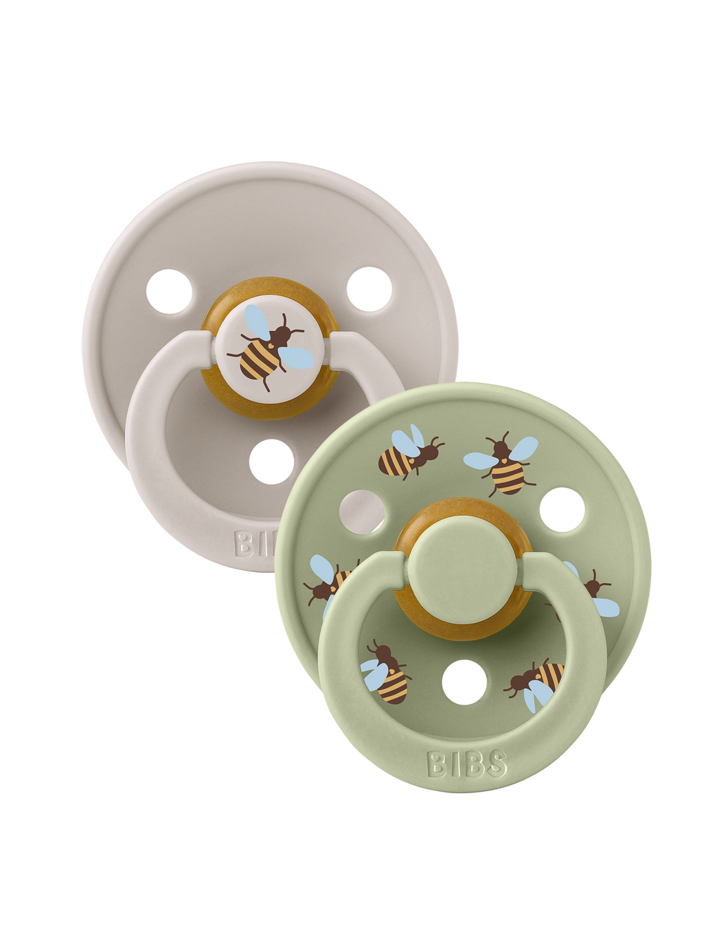 BIBS Studio Colour 2 pack Bumblebee Mushroom Mix