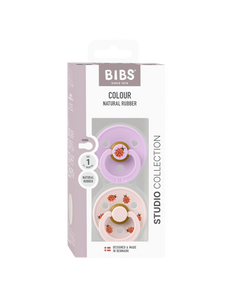 BIBS Studio Colour 2 pack Ladybug Violet Sky Mix