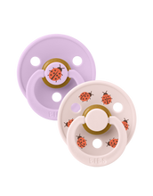 Afbeelding in Gallery-weergave laden, BIBS Studio Colour 2 pack Ladybug Violet Sky Mix