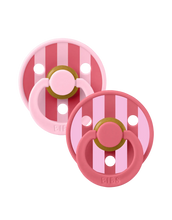 Afbeelding in Gallery-weergave laden, BIBS Studio Colour Block 2 pack Baby Pink / Coral mix