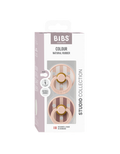 Afbeelding in Gallery-weergave laden, BIBS Studio Colour Block 2 pack Blush mix