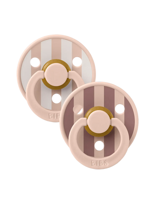 BIBS Studio Colour Block 2 pack Blush mix
