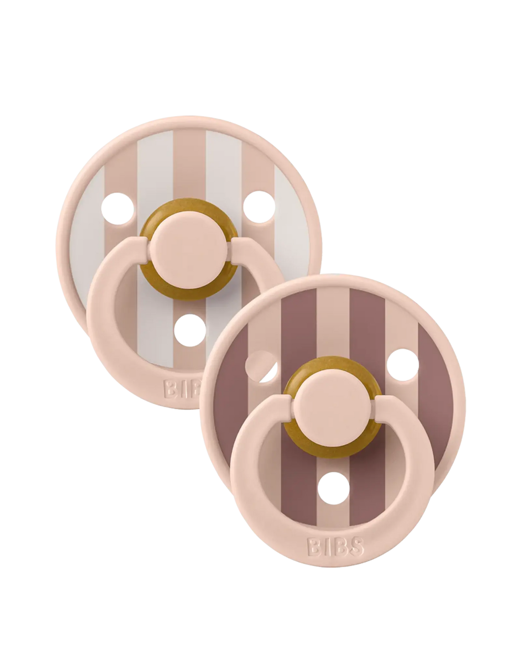 BIBS Studio Colour Block 2 pack Blush mix