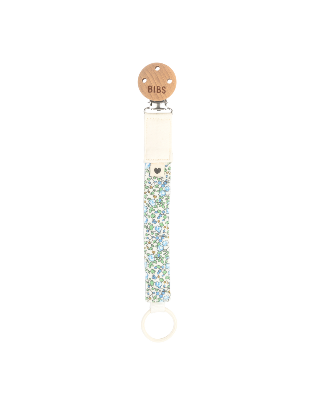 BIBS Speenkoord x Liberty Pacifier Clip Eloise Ivory