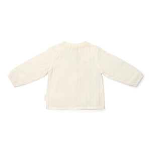 Little Dutch Blouse lange mouw Off White