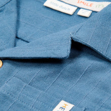 Afbeelding in Gallery-weergave laden, Little Dutch - Toddler boys Summer 26 - Blouse korte mouw Indigo